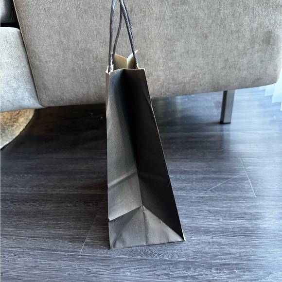 New Black Gift Bags Paper Bags Set of 15 small medium - Picture 6 of 12